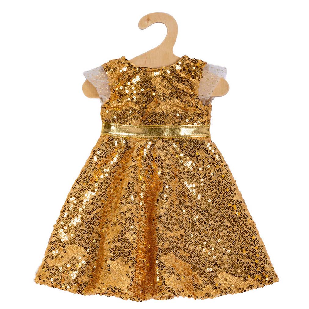 Heless Doll Dress Golden Star, 28-35 cm