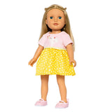 Heless dockklänning bunny lou, 35-45 cm