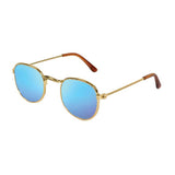 Lunettes de soleil Helless Dolls Gold Blue miroir