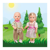 Heless doll dress Heidi, 28-35 cm