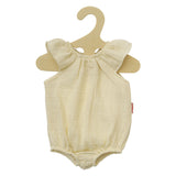 Heless dollbody gul med ruffles, 28-35 cm