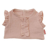 HEENS DOLL WRAP JURT ROSE AVEC RUFFLES, 28-35 cm