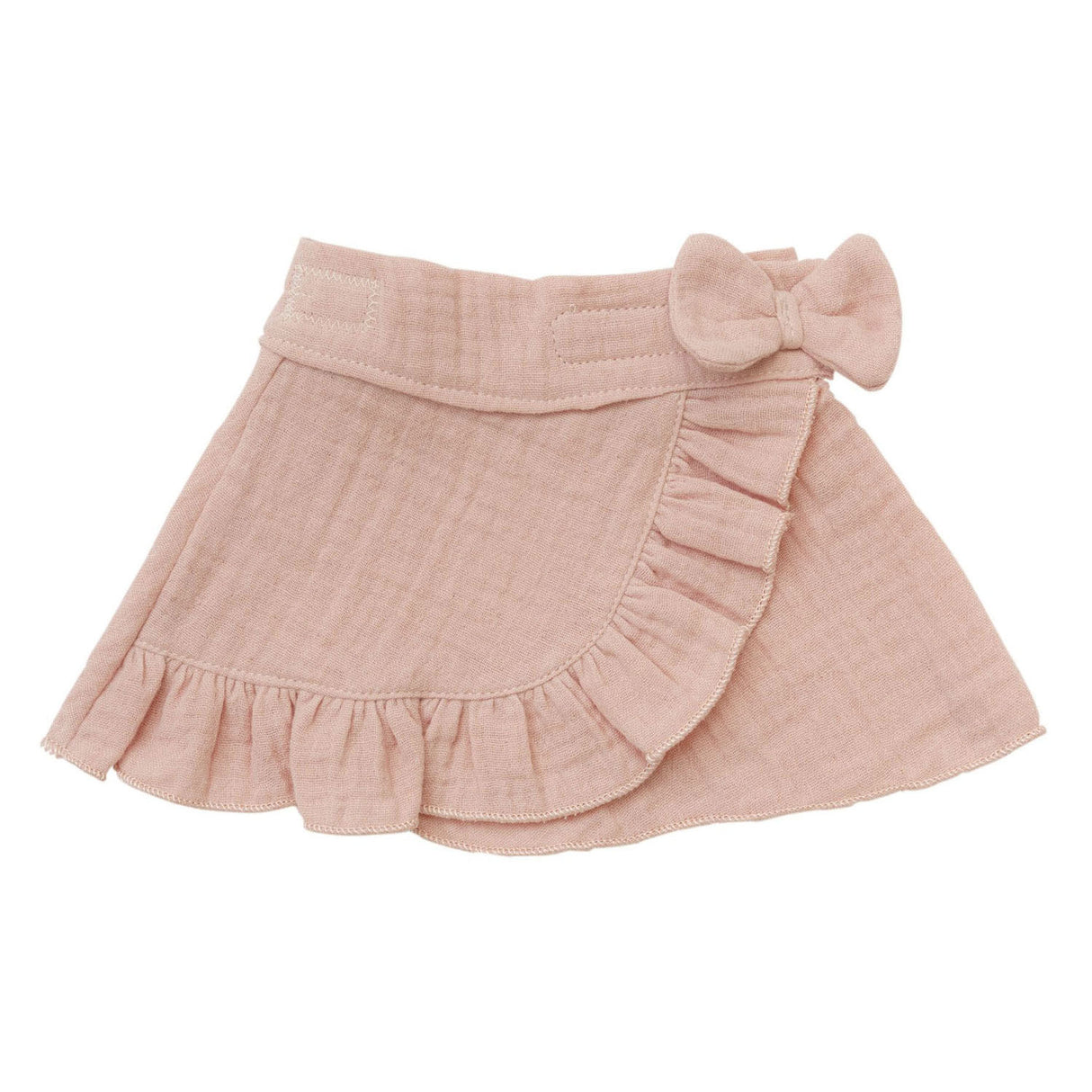 Heless doll Wrap skirt pink with ruffles, 28-35 cm