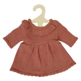 Heless Dolls Knitting Dress Peach, 28-35 cm