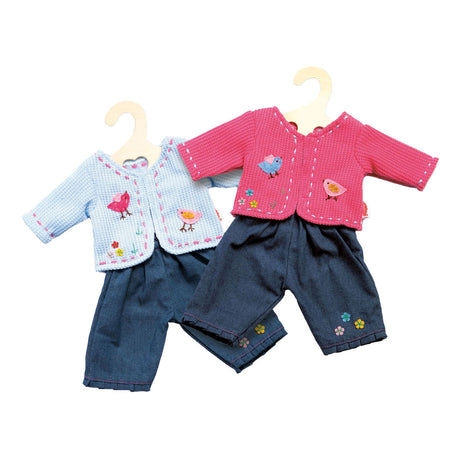 Heless jacka med jeans rosa, 28-35 cm