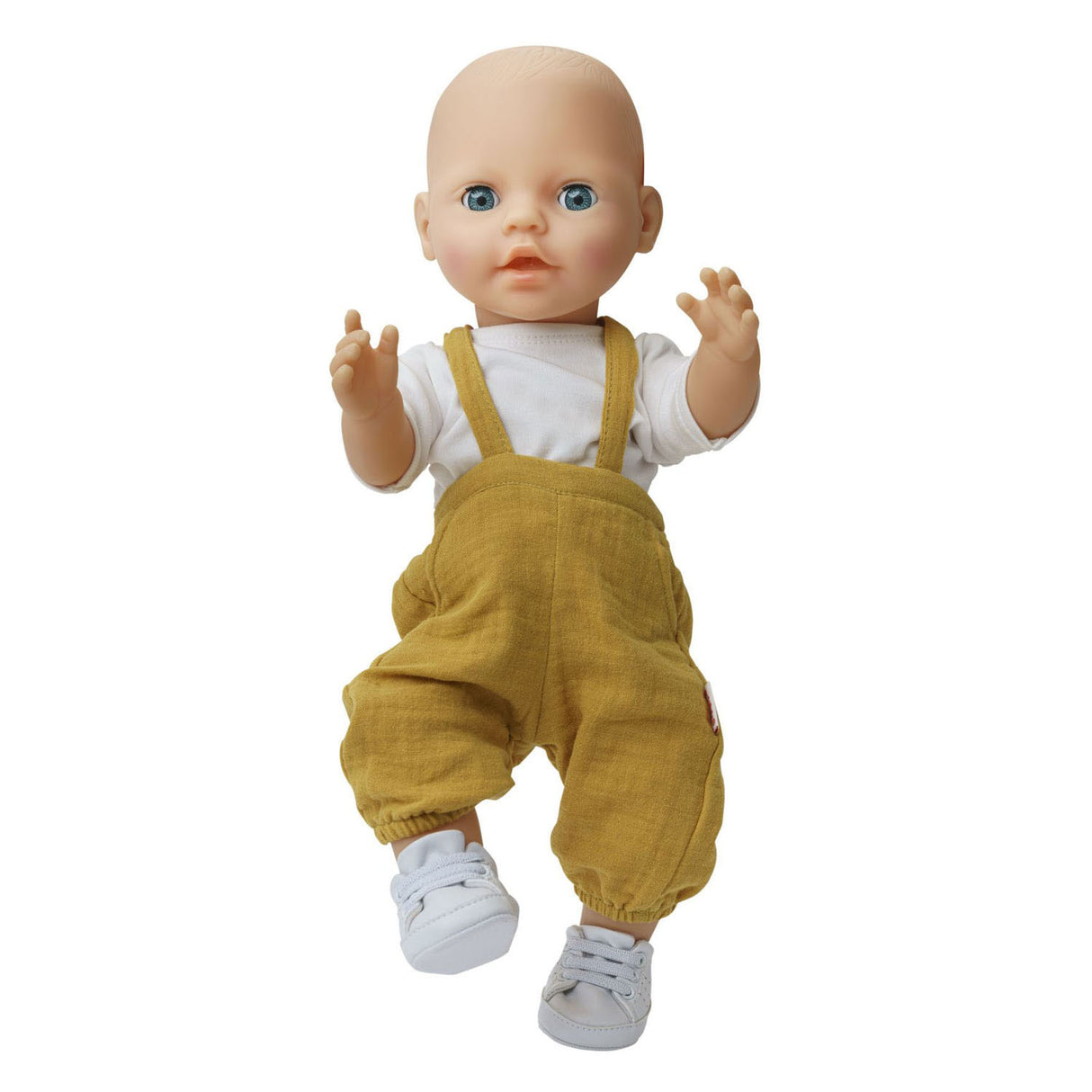 Heless Dolls Dungarees Oker Yellow, 35-45 cm