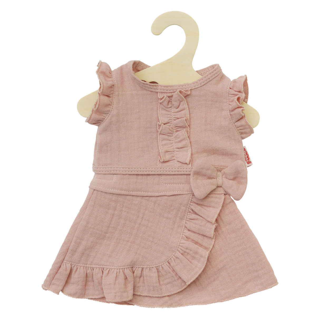 Heless Dolls Wrap nederdel lyserød med ruffles, 35-45 cm