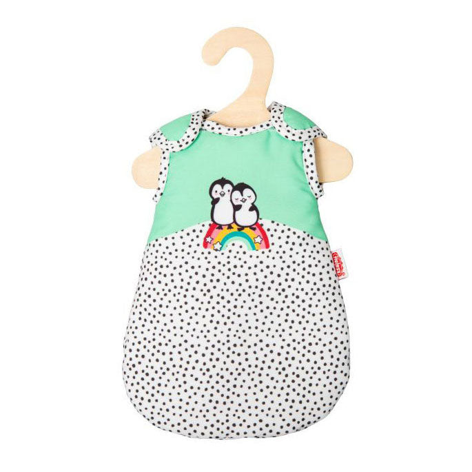 Penguin de saco de dormir Heless Dolls, 20-25 cm