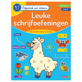Deltas exercise book with stickers - fun writing exercises (6-7 years)