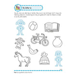 Deltas Exercise Book with Stickers Nice reading exercises (6-7 years)