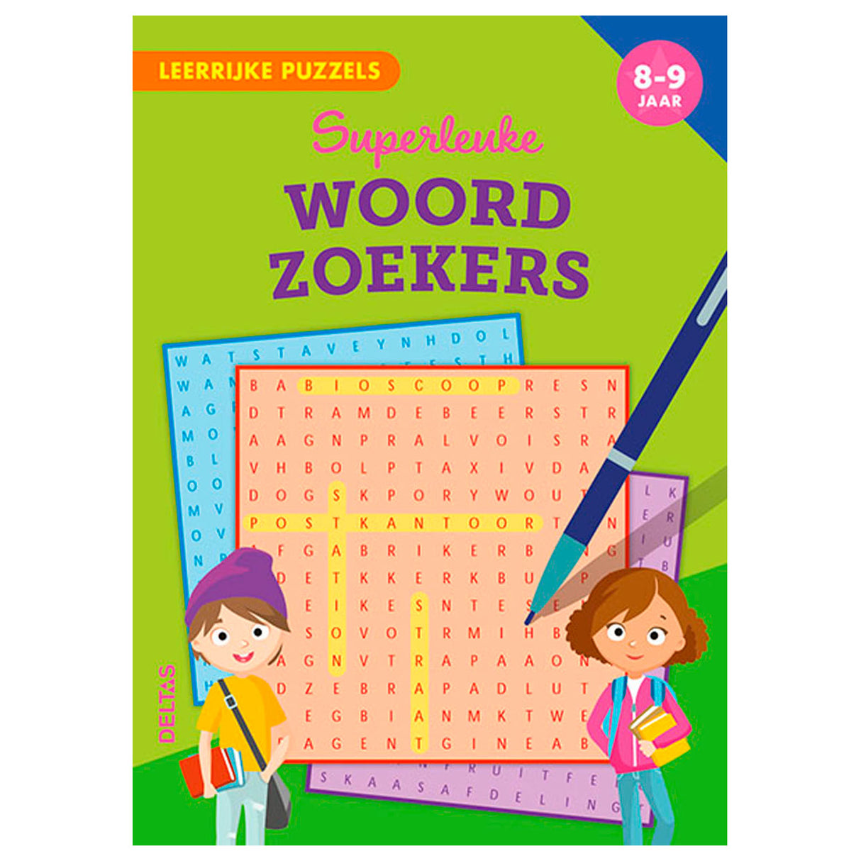 Deltas Superleuke Woordzoekers (8-9 jaar)