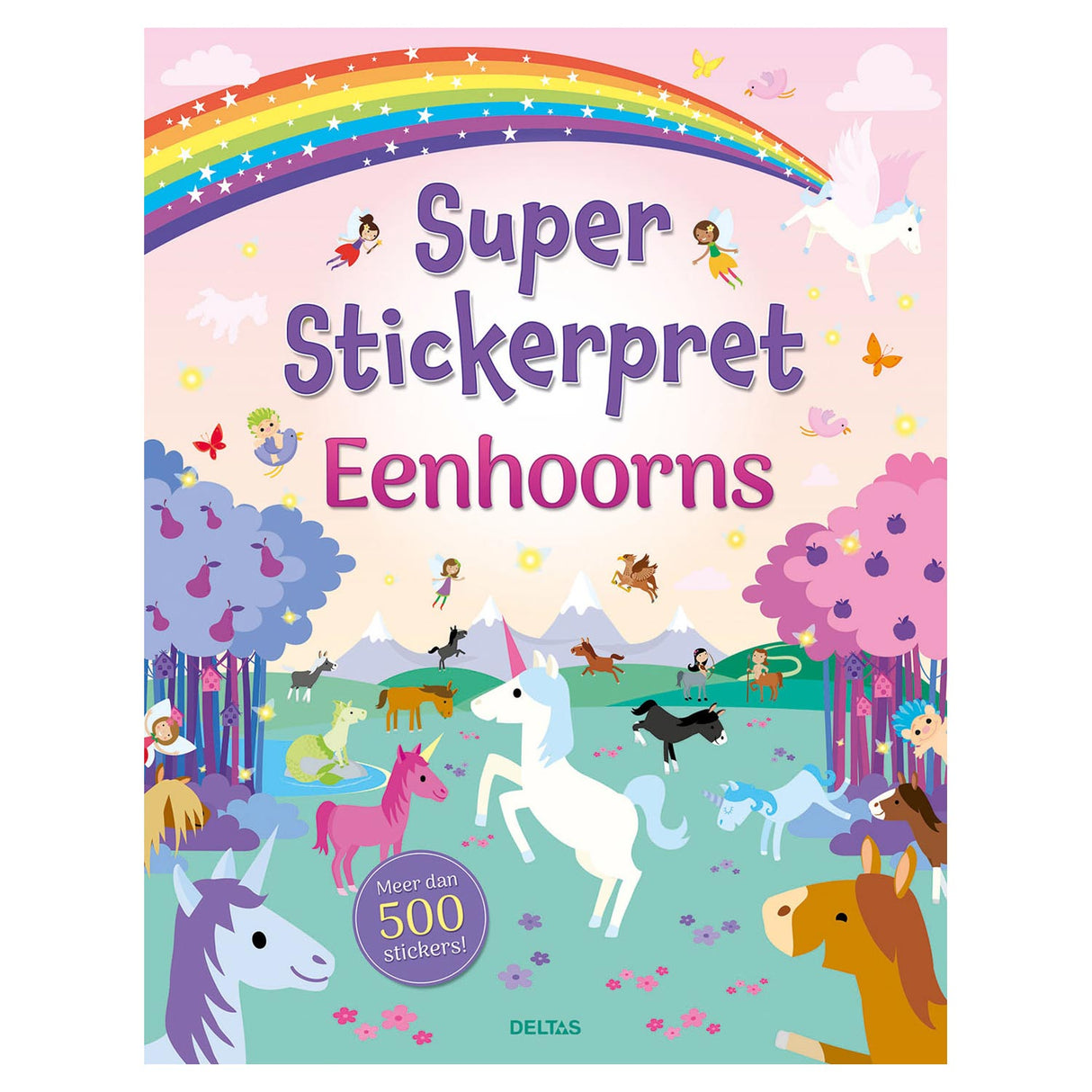 Deltas Super Sticker Fun - Unicornios