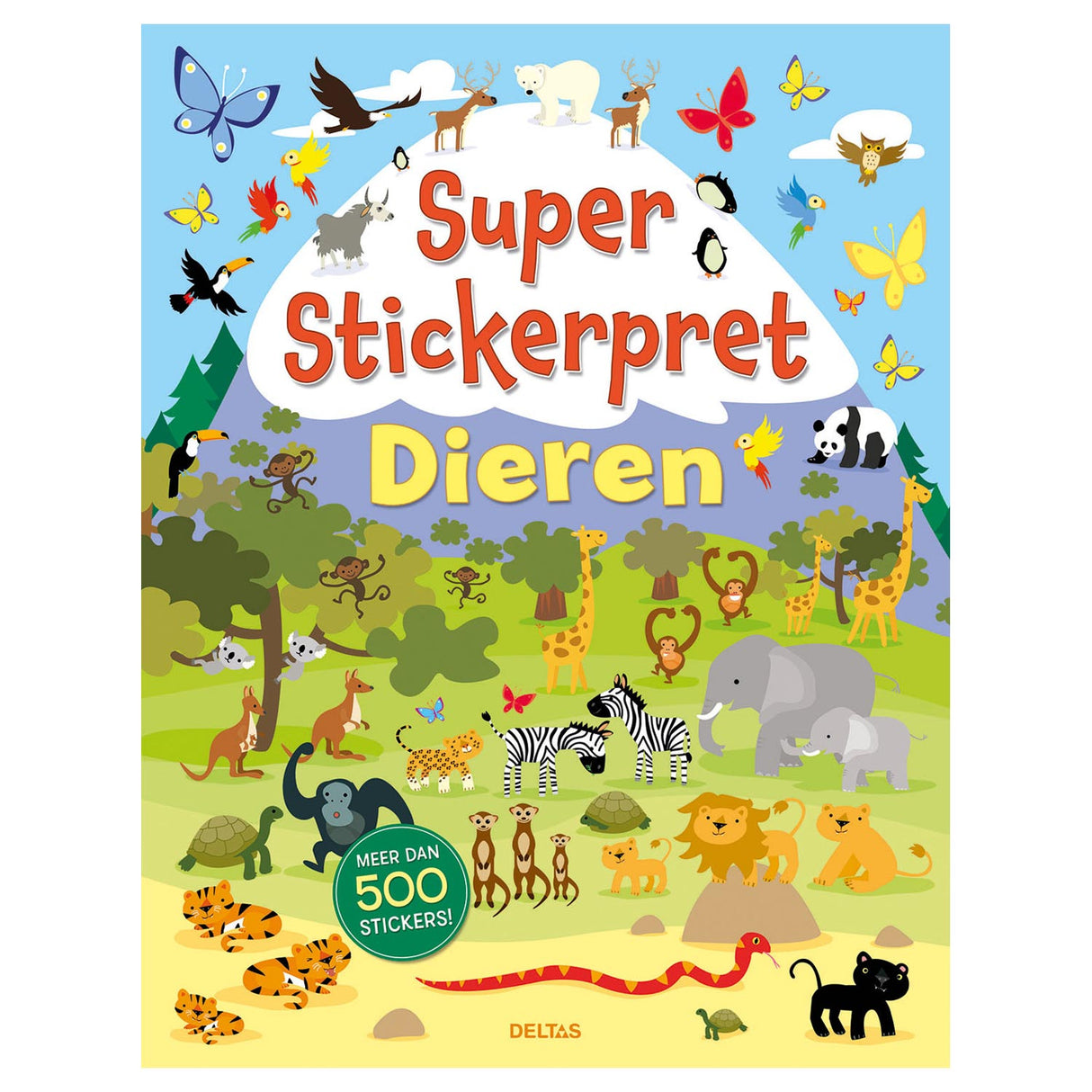 Deltas Super Stickerpret Dieren