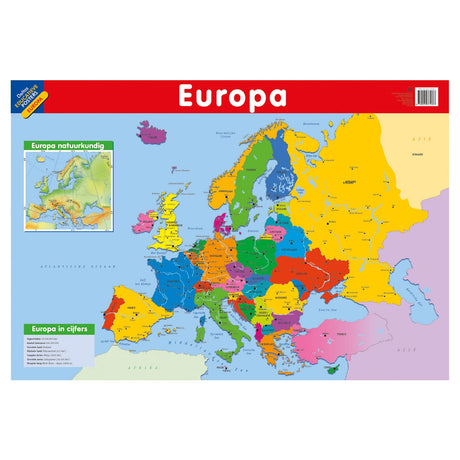 Deltas edukativ Affiche - Europa