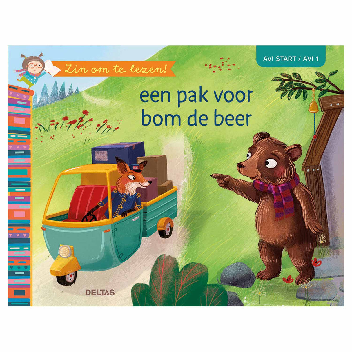 Deltas Zin om te lezen! een pak voor bom de beer (AVI-Start)