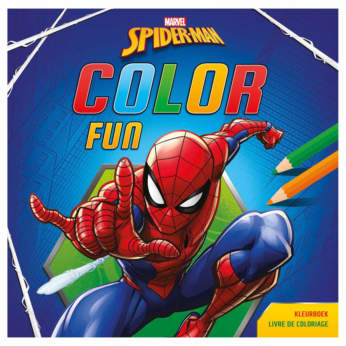 Deltas Spiderman Color Fun