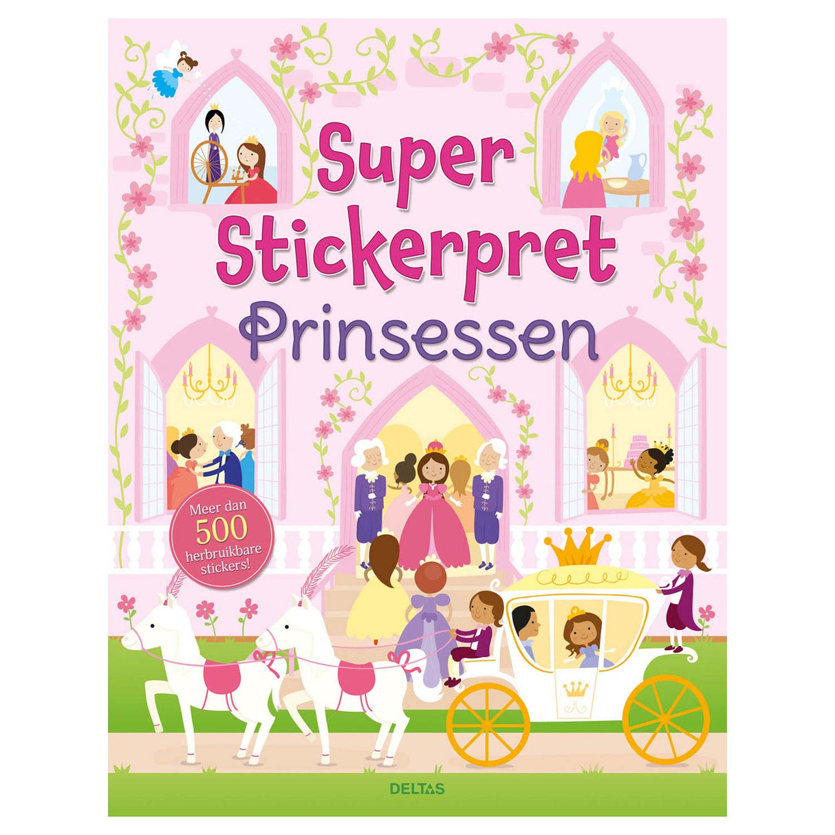 Deltas Super Sticker Fun - Princesses