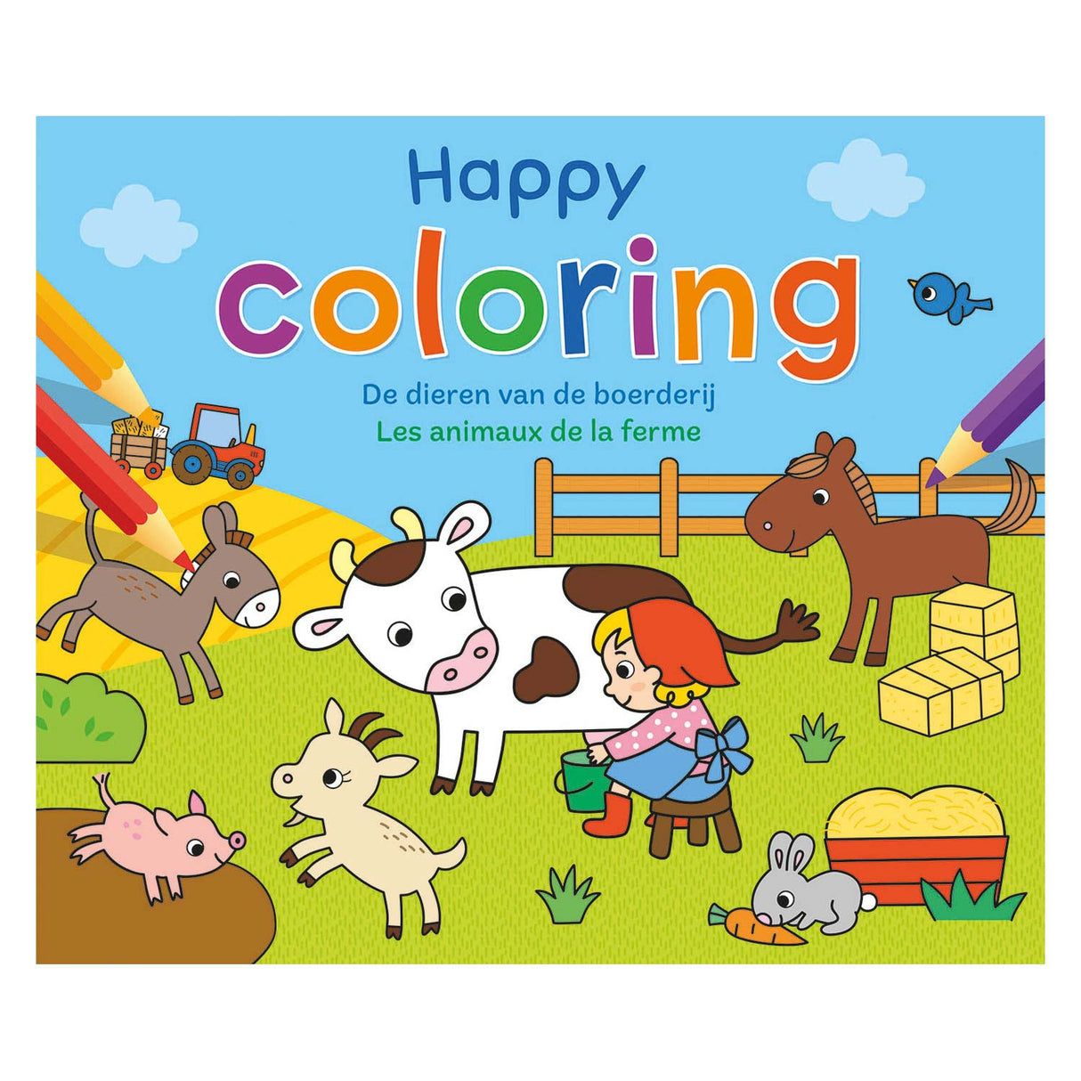 Deltas Happy Coloring - Los animales de la granja