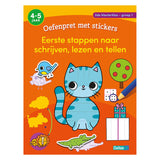 Deltas Oefenpret met Stickers Groep 1Schrijven, Lezen, Tellen (4-5 jaar)