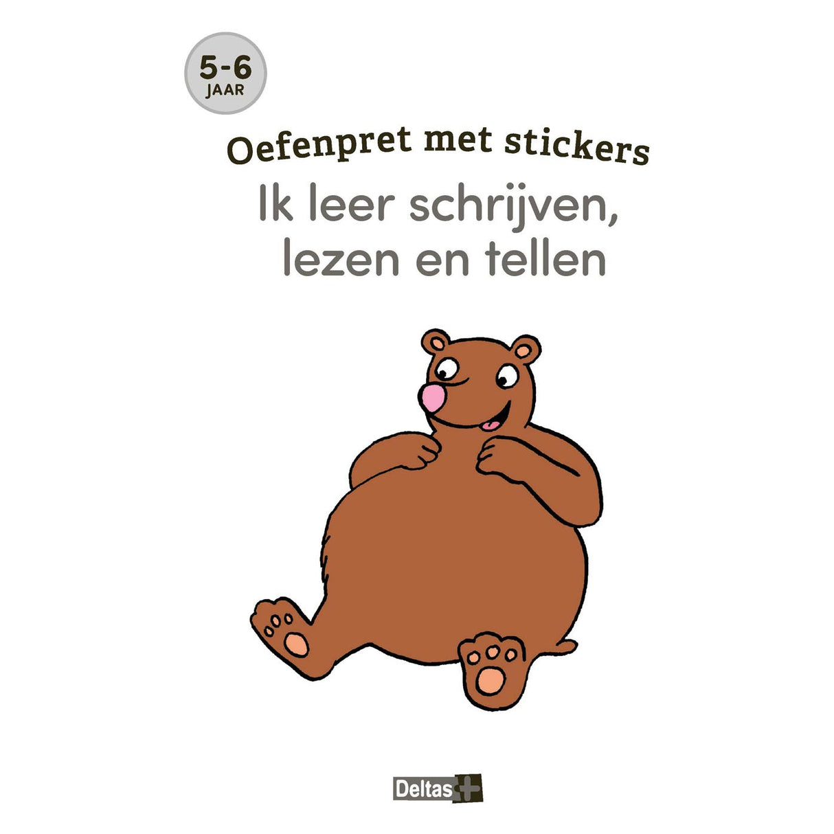 Deltas practice fun with stickers - Writing, reading, counting (5-6 years)