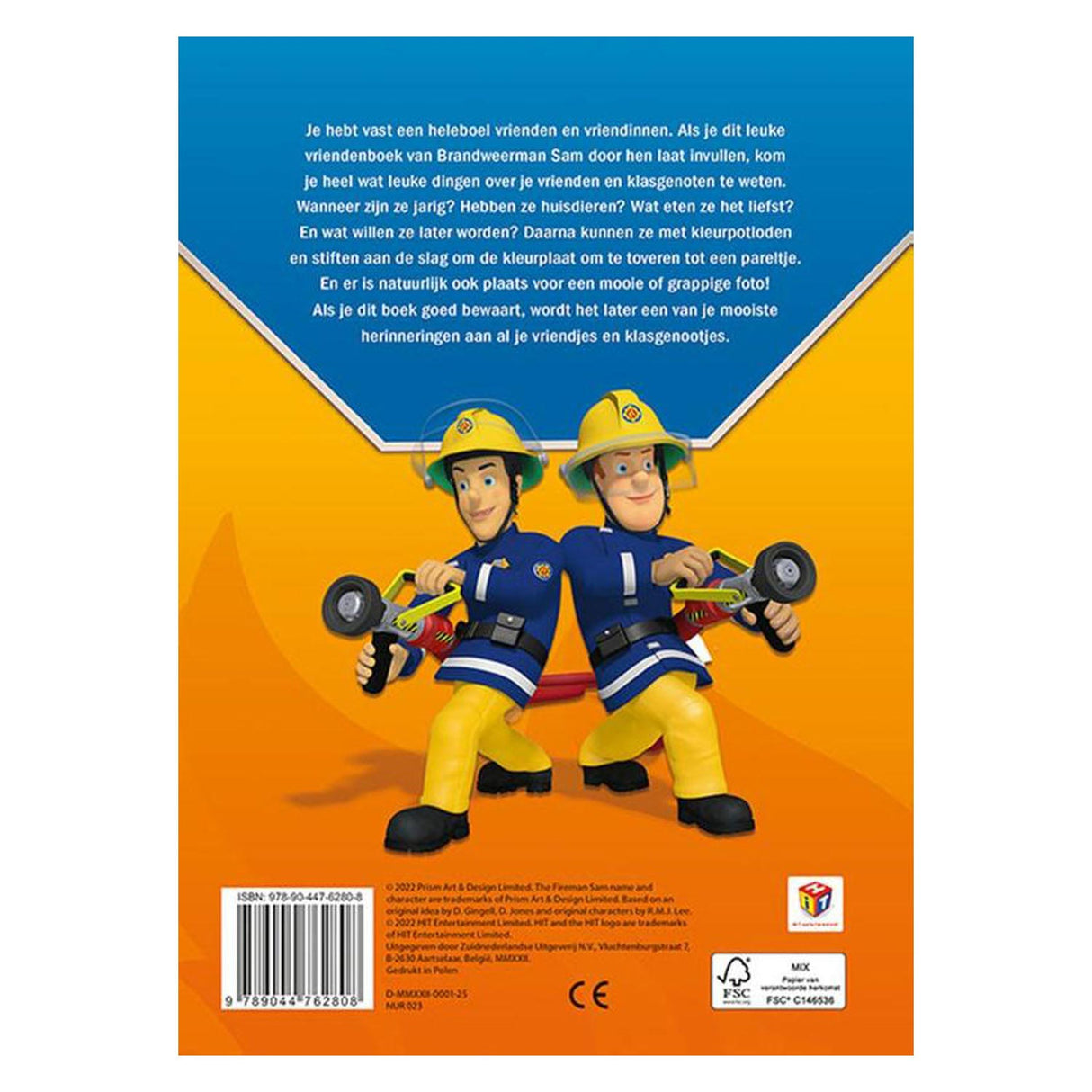 Deltas Friends book Fireman Sam