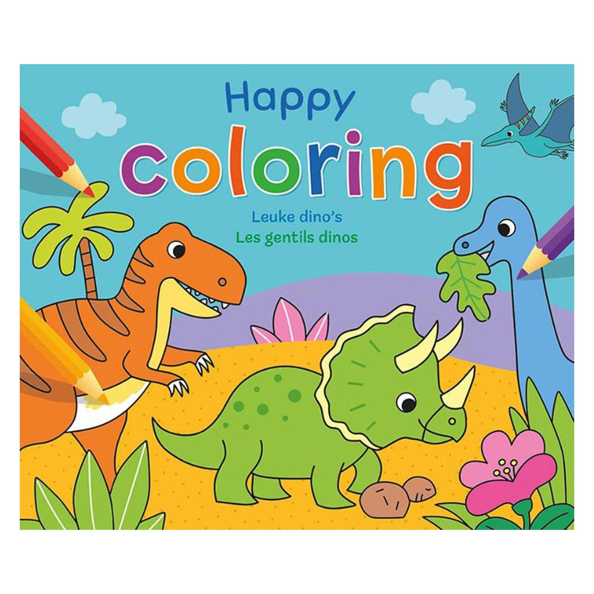 Deltas Happy Coloring - Lepi dinozavri