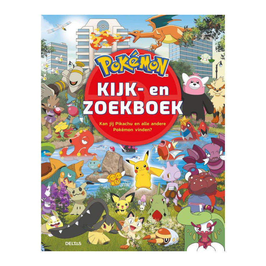 Deltas pokemon tittar på sökbok