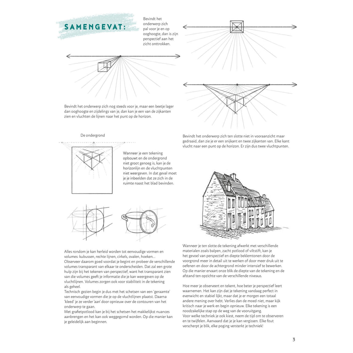 Deltas Stap par étape Perspective Apprenez à dessiner un livre de passe-temps