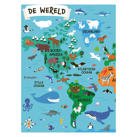 Deltas Mijn Allereerste Dierenatlas