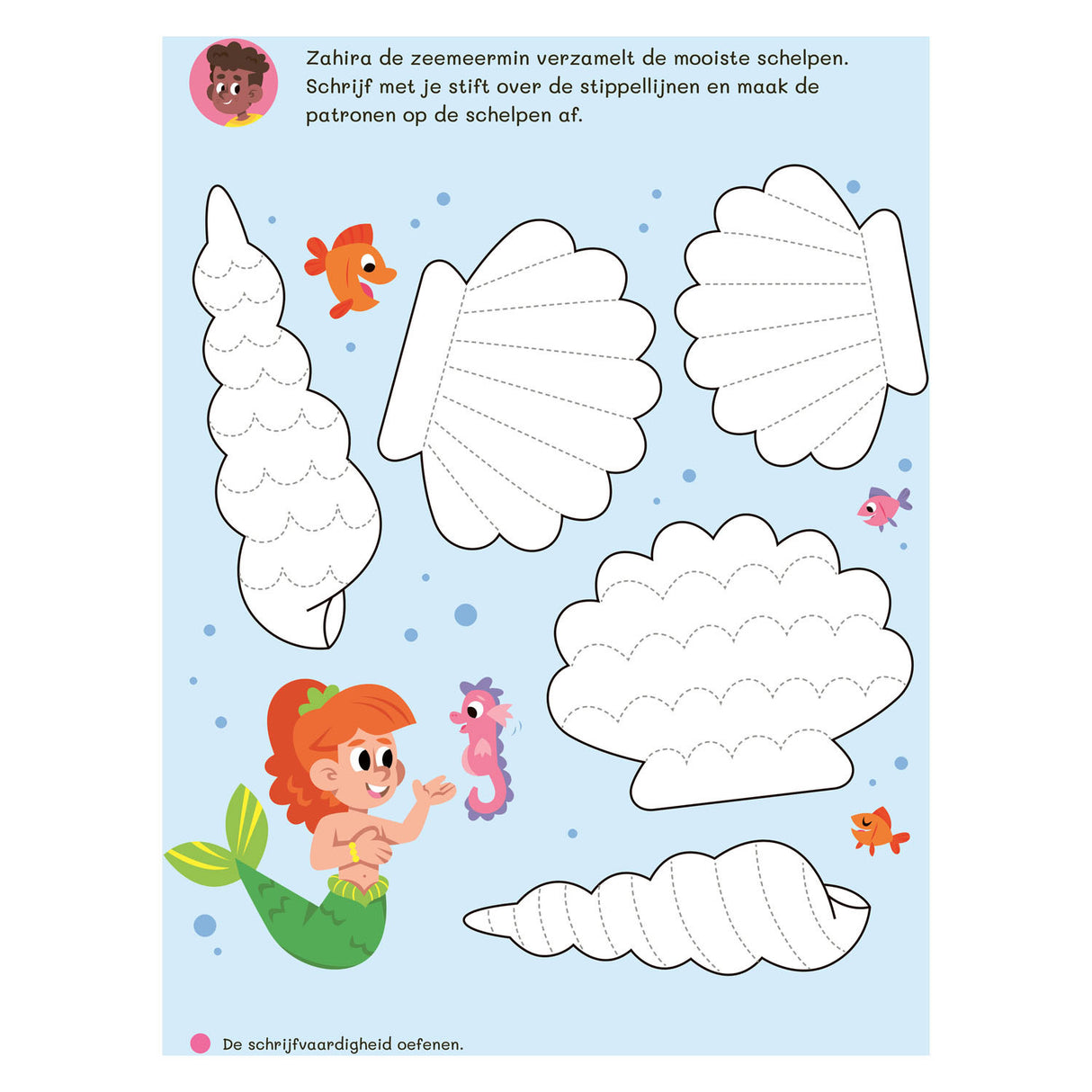 Deltas exercise book washable paper I am already learning to write (6-7 years)