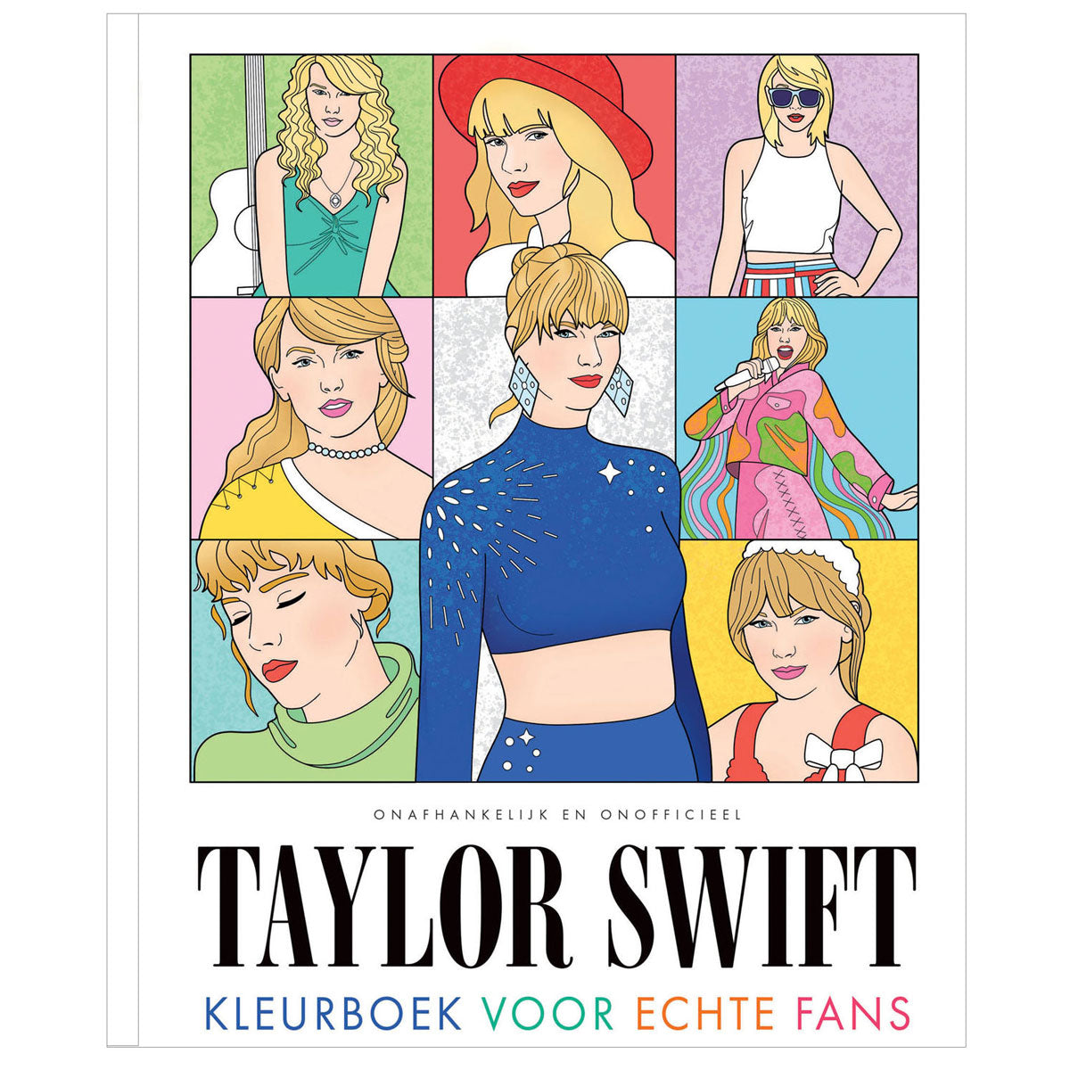 Deltas Taylor Swift Coloring Book para fanáticos reales