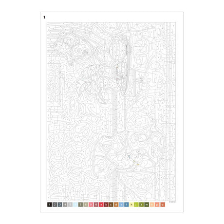 Deltas disney love stories - kleuren op nummer voor volwassenen