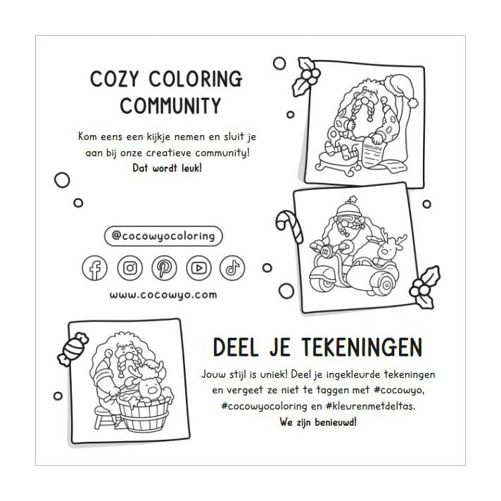 Deltas gemittlech Chrëschtdag léif gemittlech Faarfbuch