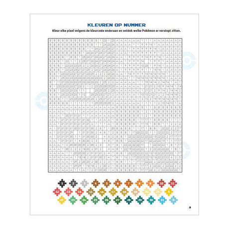 Deltas pokémon pixel coloring fun