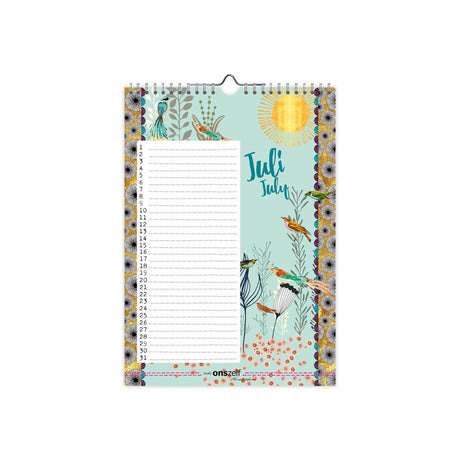 Comello birthday calendar studio ourselves a4