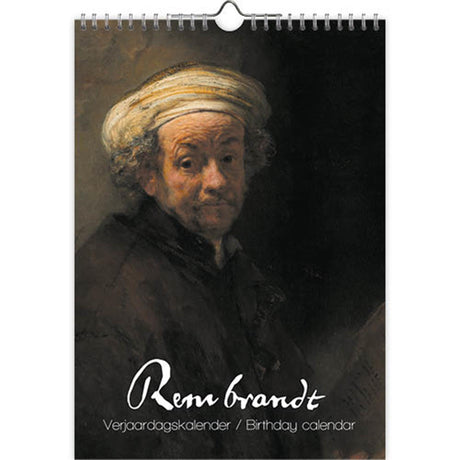 Comello Rembrandt A4 birthday calendar