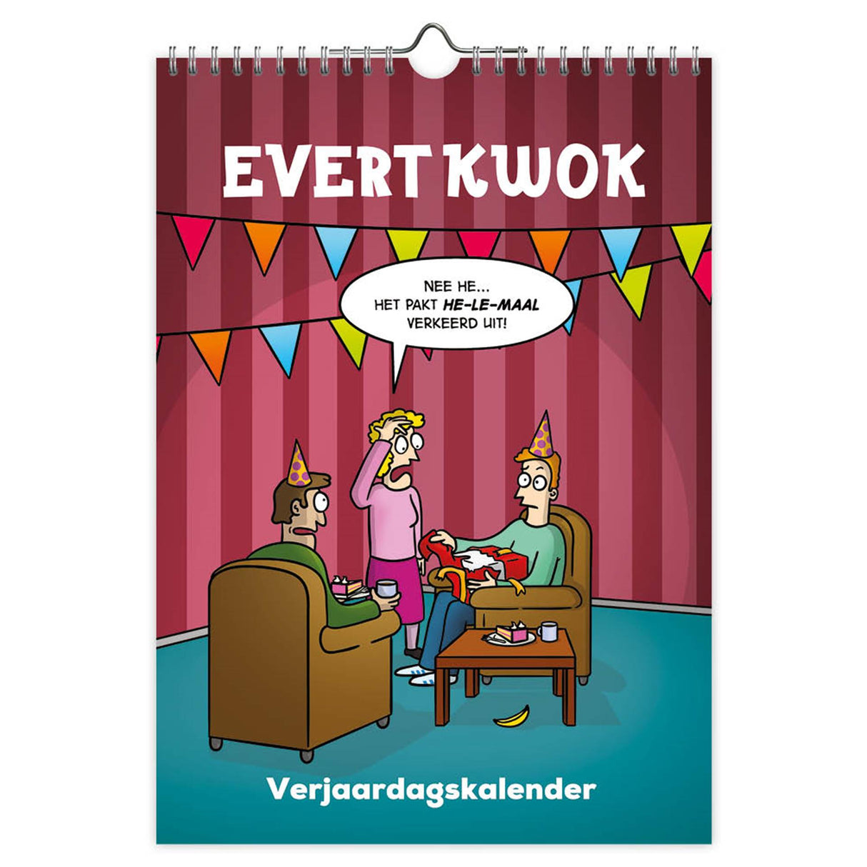 Comello evert kwok a4 féilire lá breithe