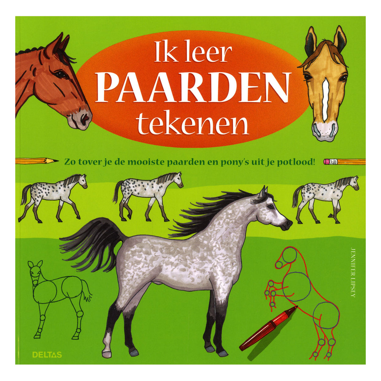 Deltas Ik Leer Paarden Tekenen