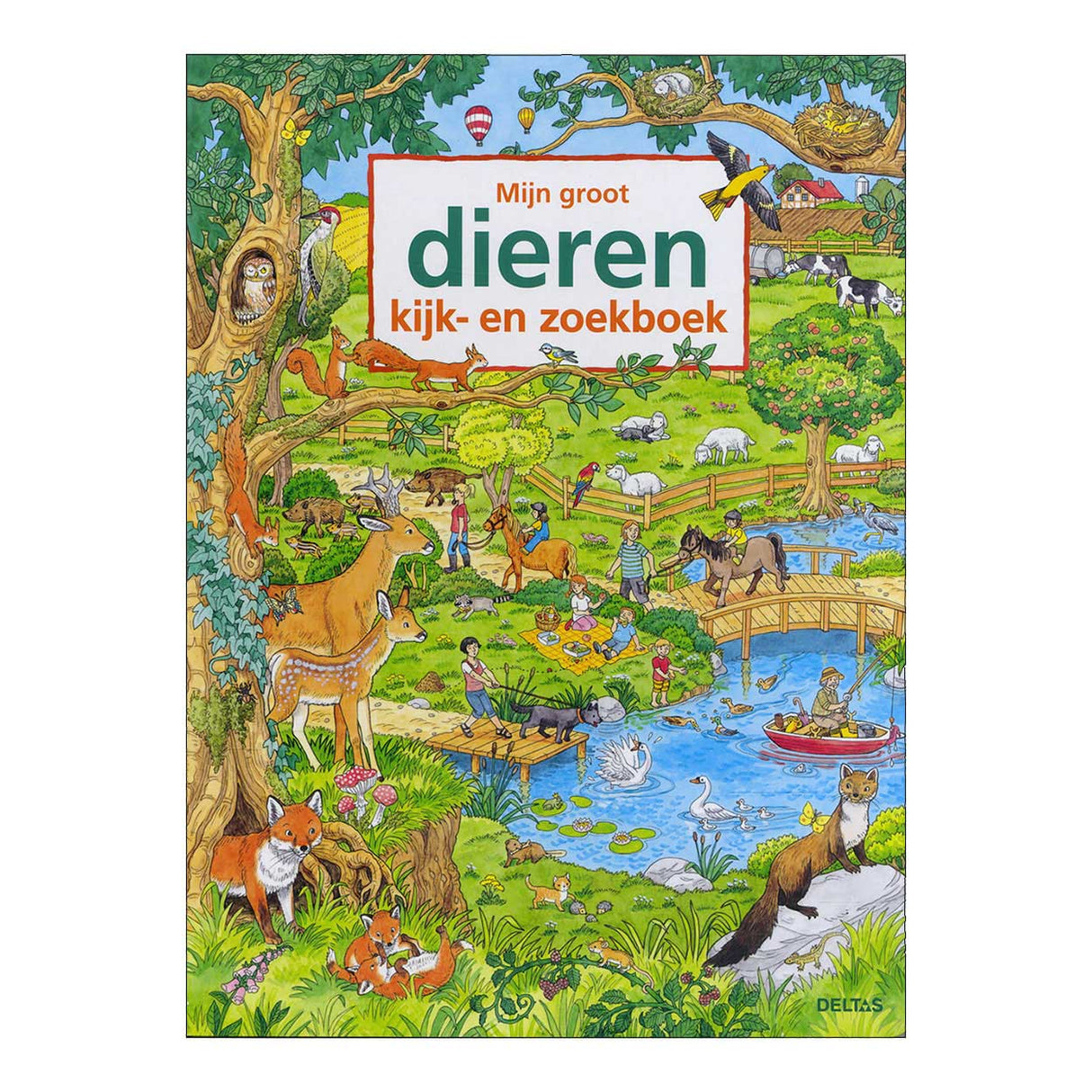 Deltas Mijn Groot Dieren Kijken Zoekboek