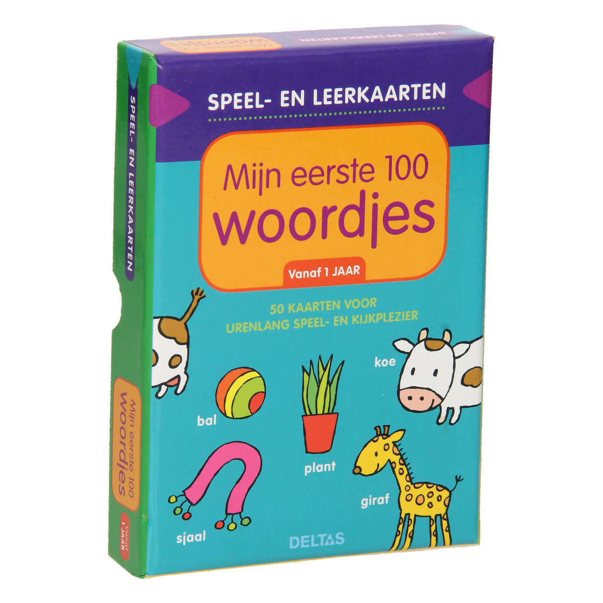 Cartes d'apprentissage deltas speelen mes 100 premiers mots