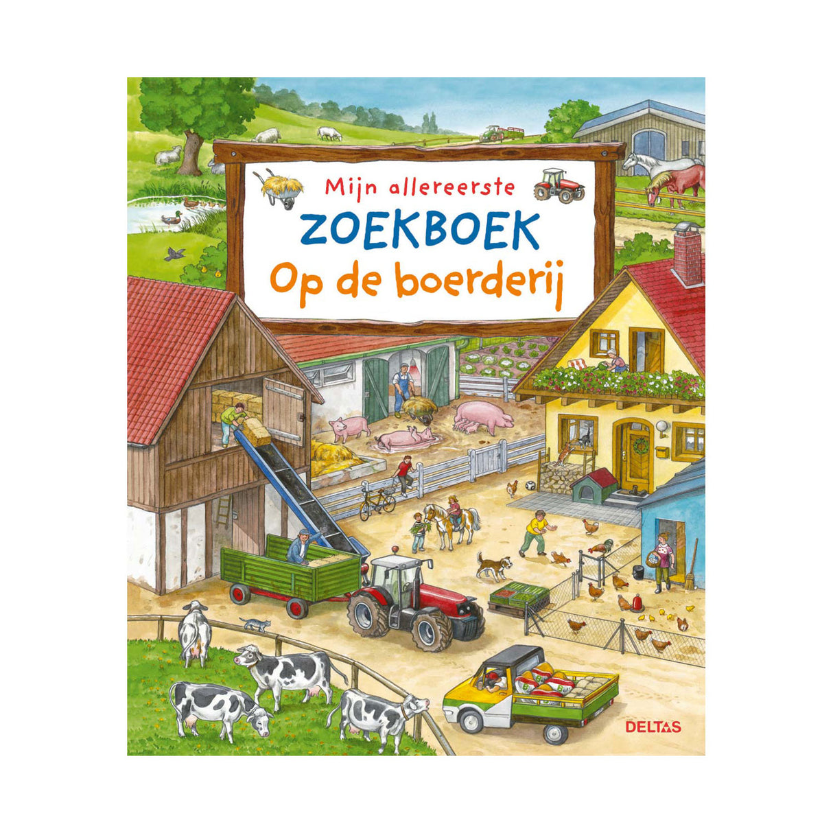 Deltas Mijn Allereerste Zoekboek Op de Boerderij