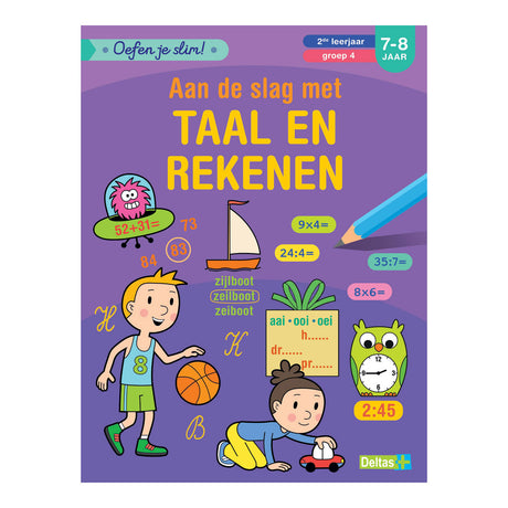 Deltaer som jobber med språk og regning, 7-8 år