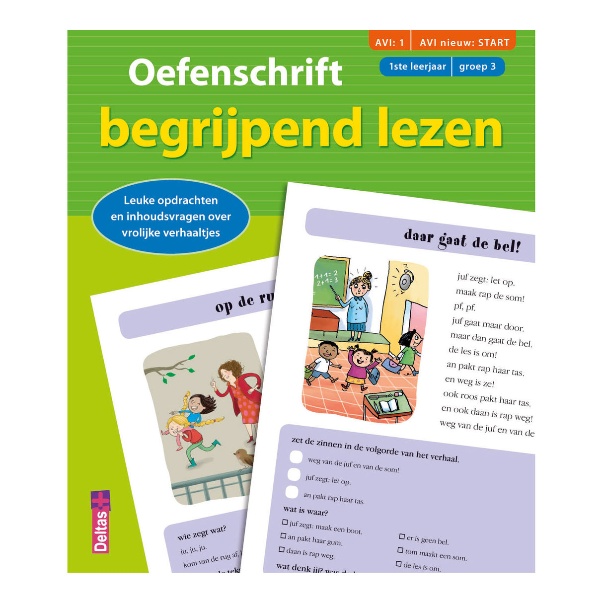 Deltas Oefenschrift begrijpend lezen AVI:1 AVI nieuw: START