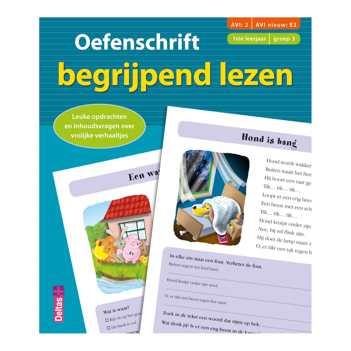 Deltas Oefenschrift begrijpend lezen AVI:2 AVI nieuw: E3