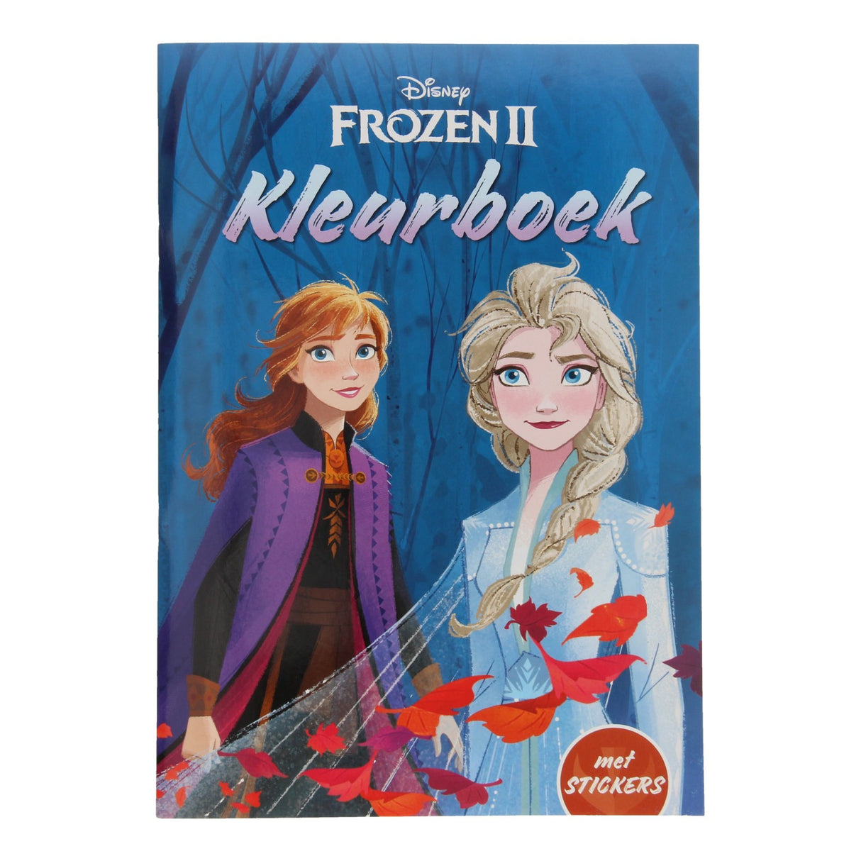 Disney Frozen II fargebok med klistremerker