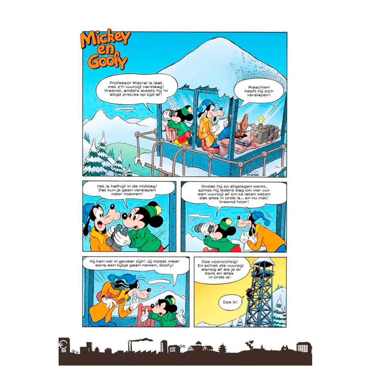 Knjižna posebnost Nederland BV Mickey Mouse Winterboek