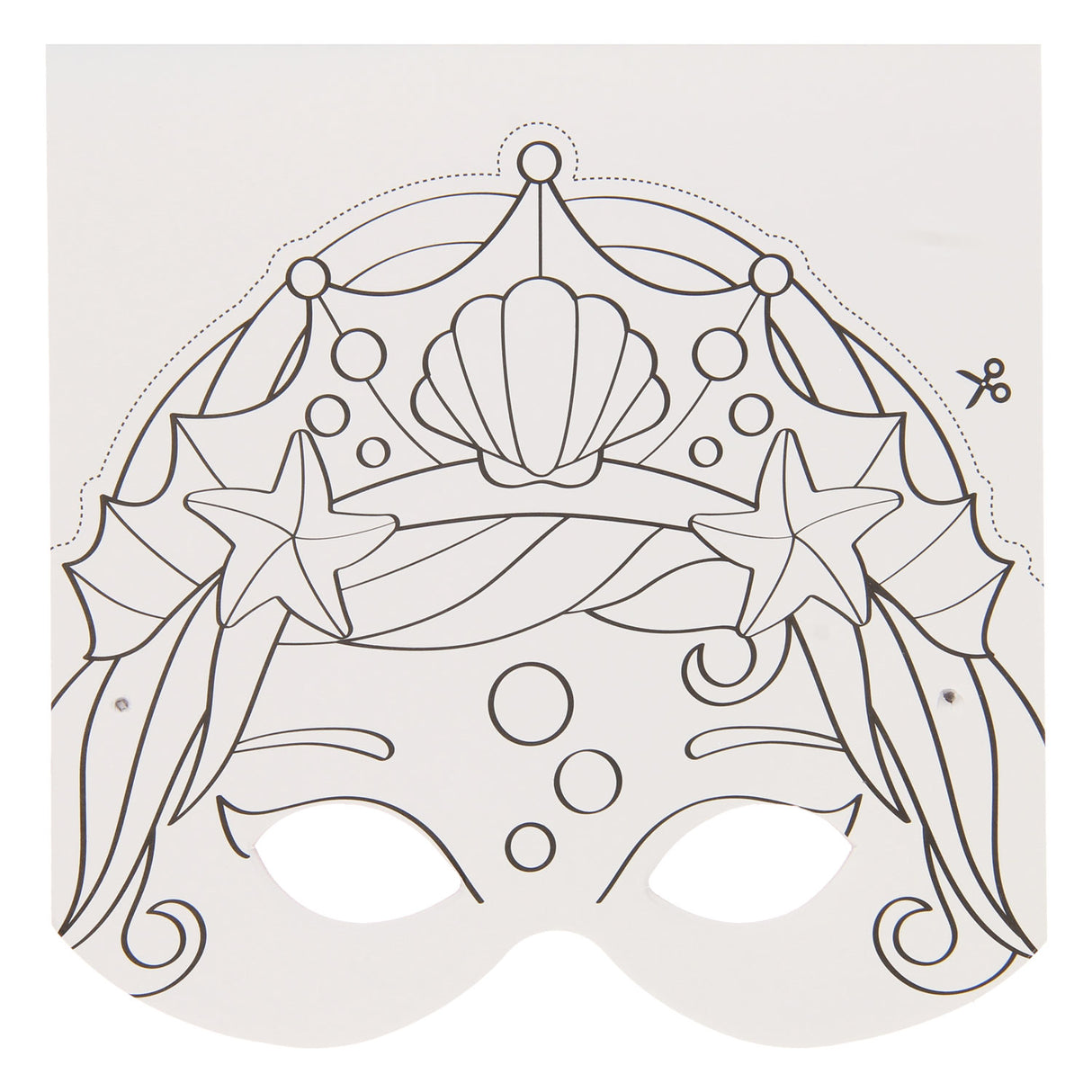 Wins Holland Mask Making Craft Book - Unicorn and Princess