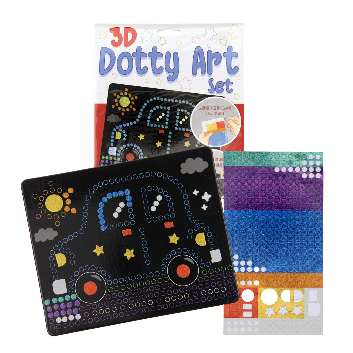 Set 3d Dotty Art Set