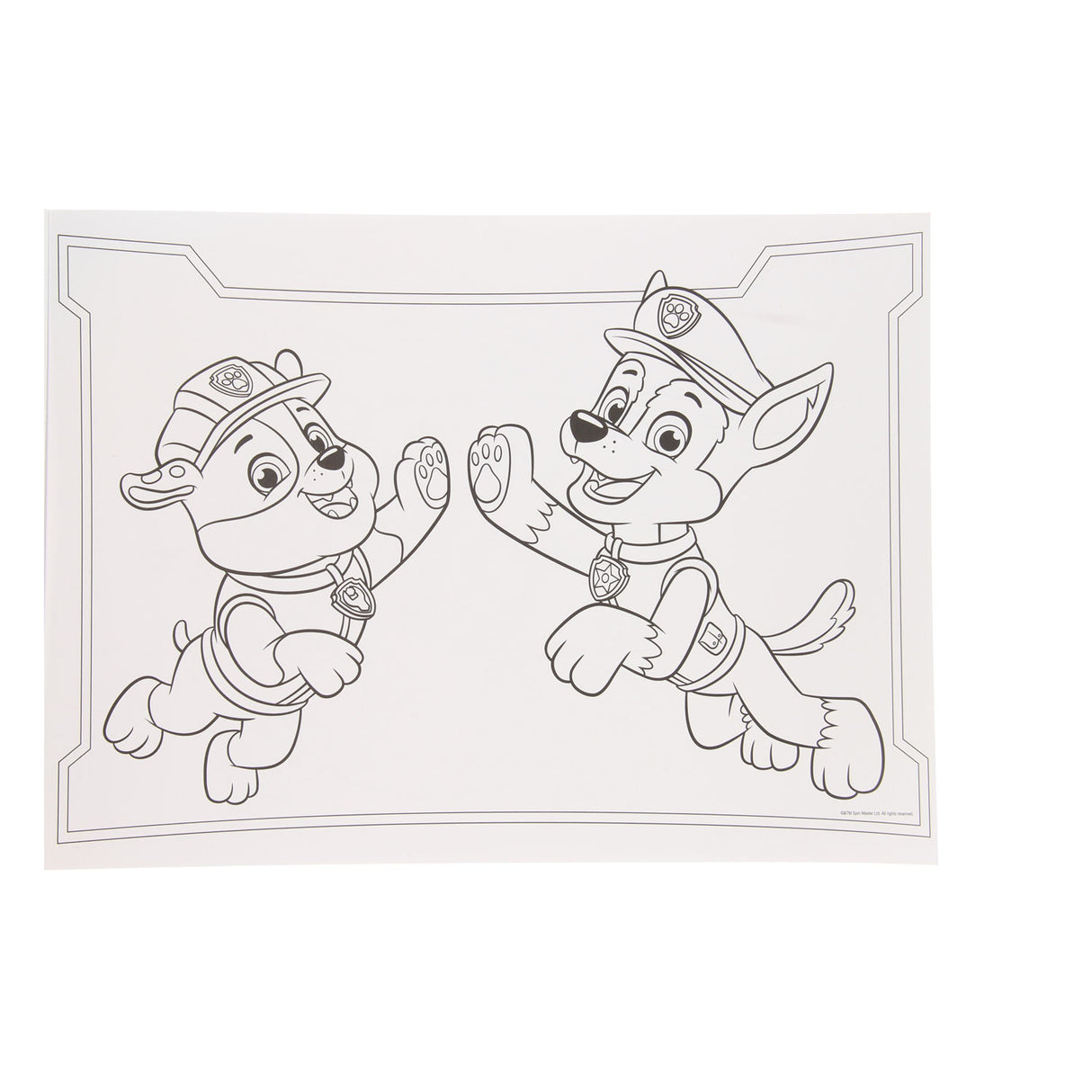 Paw Patrol Placemat Law Paw Patrol