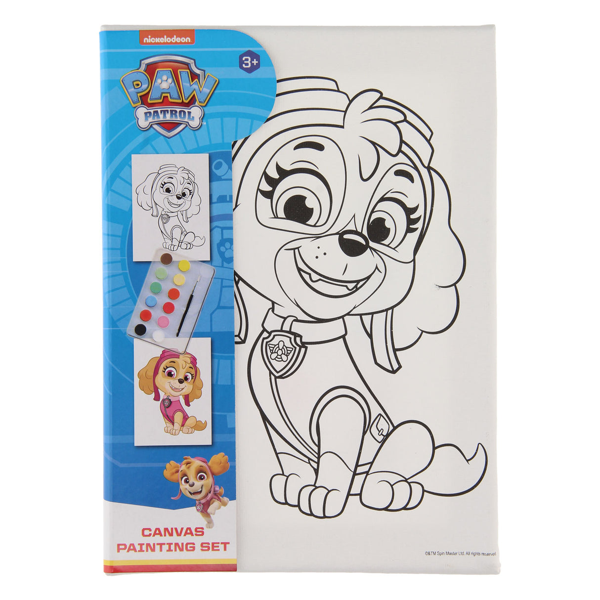 Canvas Painting Paw Patrol